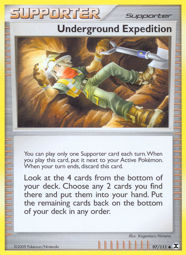 Underground Expedition (97/111) [Platinum: Rising Rivals] Pokémon