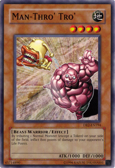 Man-Thro' Tro' [DR2-EN194] Common Yu-Gi-Oh!