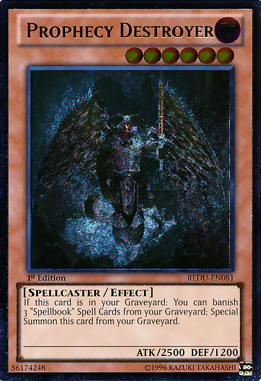 Prophecy Destroyer [REDU-EN081] Ultimate Rare Yu-Gi-Oh!