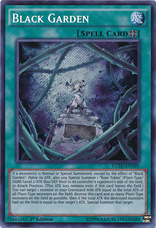Black Garden [LC5D-EN101] Secret Rare Yu-Gi-Oh!