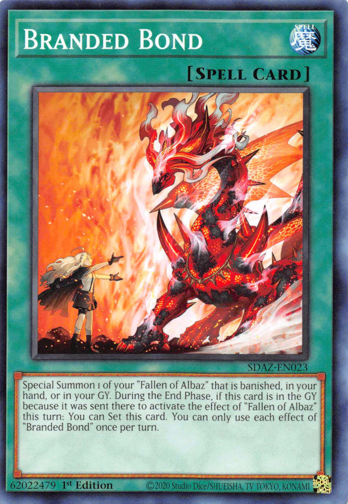 Branded Bond [SDAZ-EN023] Common Yu-Gi-Oh!