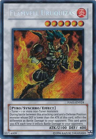 Flamvell Uruquizas [HA01-EN024] Secret Rare Yu-Gi-Oh!