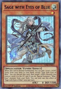 Sage with Eyes of Blue (Blue) [LDS2-EN011] Ultra Rare Yu-Gi-Oh!
