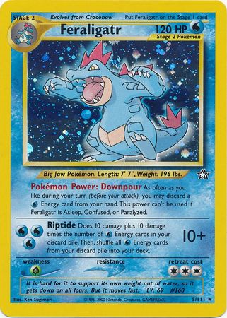 Feraligatr (5/111) [Neo Genesis Unlimited] Pokémon