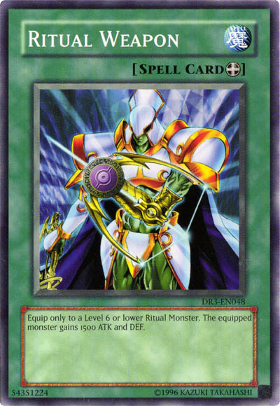 Ritual Weapon [DR3-EN048] Common Yu-Gi-Oh!