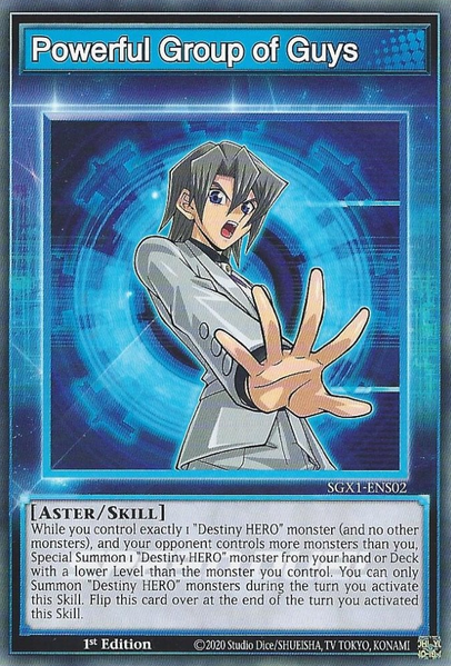 Powerful Group of Guys [SGX1-ENS02] Common Yu-Gi-Oh!