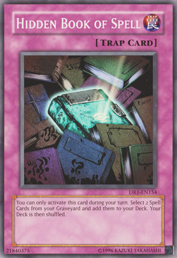 Hidden Book of Spell [DR1-EN154] Common Yu-Gi-Oh!