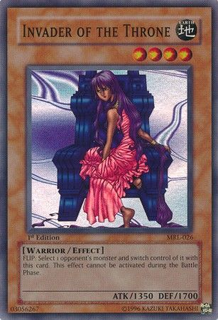 Invader of the Throne [MRL-026] Super Rare Yu-Gi-Oh!