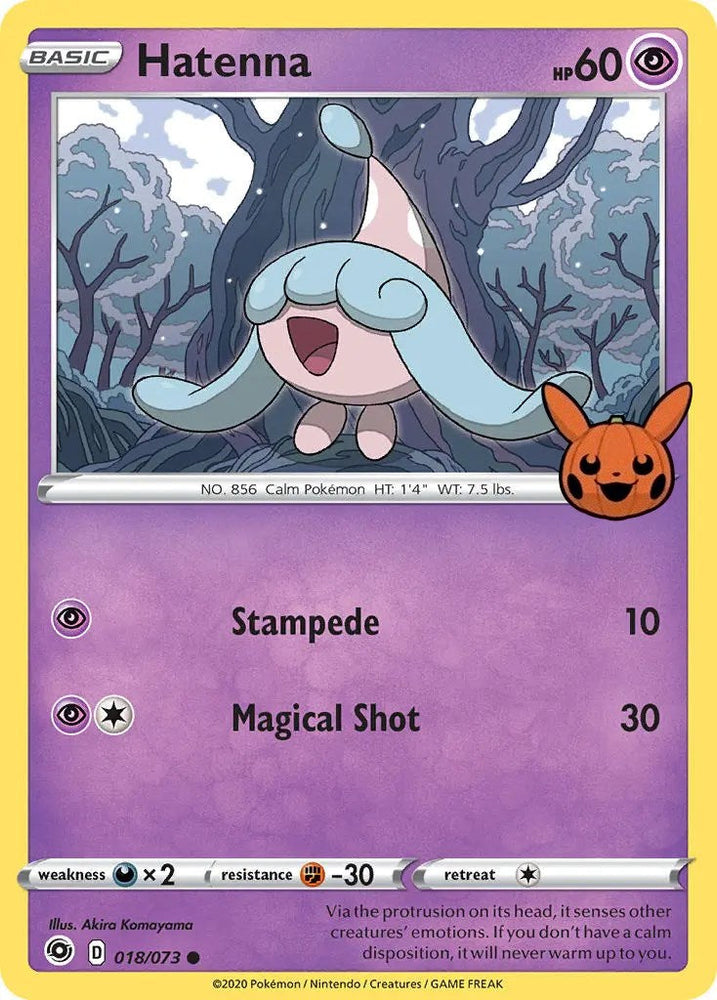 Hatenna (018/073) [Trick or Trade] Pokémon