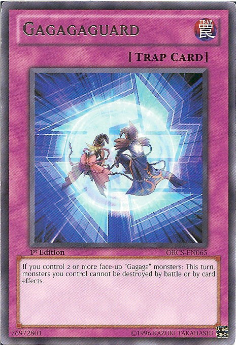 Gagagaguard [ORCS-EN065] Rare Yu-Gi-Oh!