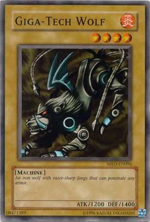 Giga-Tech Wolf [MRD-EN096] Common Yu-Gi-Oh!