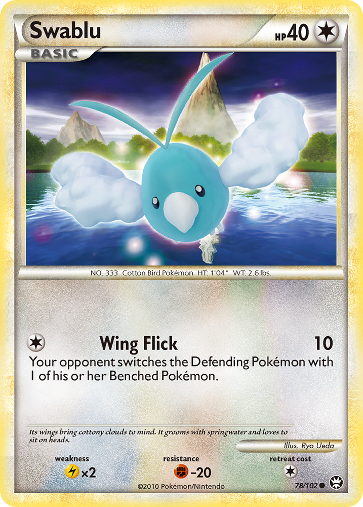 Swablu (78/102) [HeartGold & SoulSilver: Triumphant] Pokémon