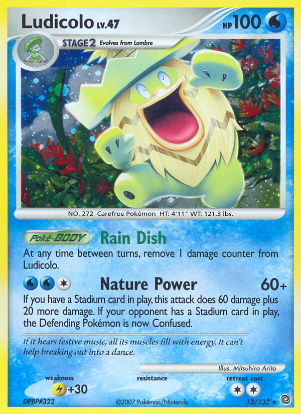 Ludicolo (13/132) [Diamond & Pearl: Secret Wonders] Pokémon