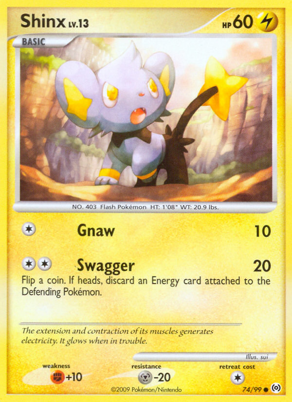 Shinx (74/99) [Platinum: Arceus] Pokémon