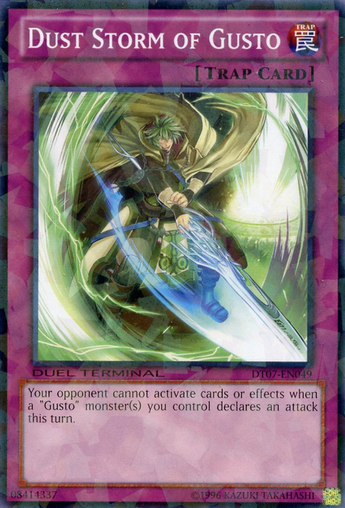 Dust Storm of Gusto [DT07-EN049] Common Yu-Gi-Oh!
