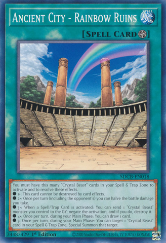 Ancient City - Rainbow Ruins [SDCB-EN018] Common Yu-Gi-Oh!