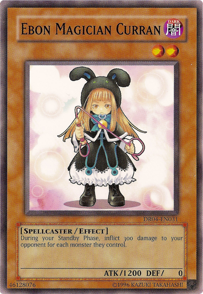 Ebon Magician Curran [DR04-EN031] Common Yu-Gi-Oh!