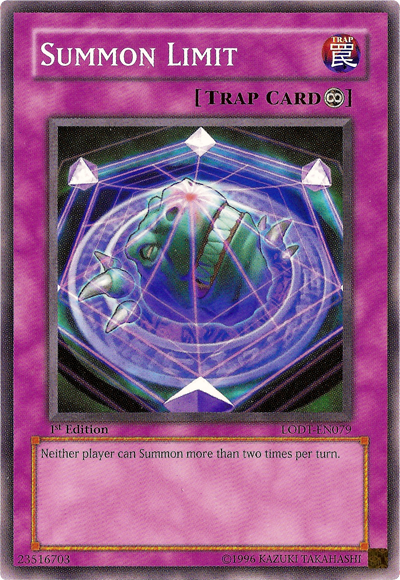 Summon Limit [LODT-EN079] Common Yu-Gi-Oh!