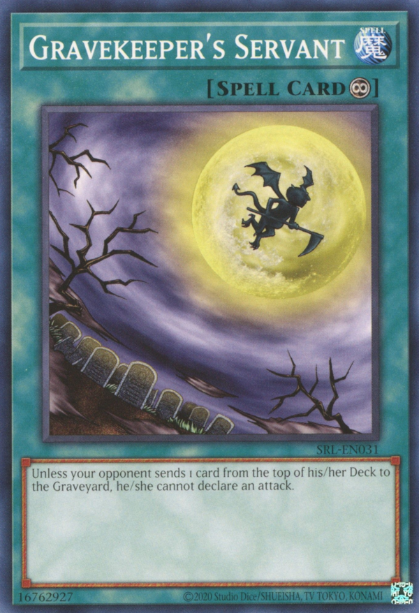 Gravekeeper's Servant [SRL-EN031] Short Print Yu-Gi-Oh!