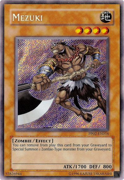 Mezuki [PP02-EN016] Secret Rare Yu-Gi-Oh!