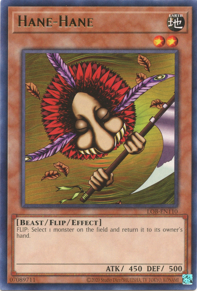Hane-Hane (25th Anniversary) [LOB-EN110] Rare Yu-Gi-Oh!