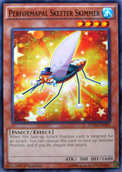 Performapal Skeeter Skimmer [DUEA-EN005] Common Yu-Gi-Oh!