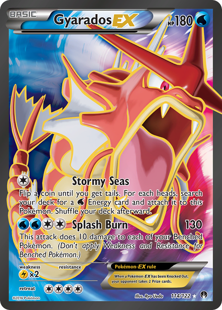 Gyarados EX (114/122) [XY: BREAKpoint] Pokémon