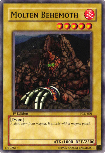 Molten Behemoth [PGD-001] Common Yu-Gi-Oh!
