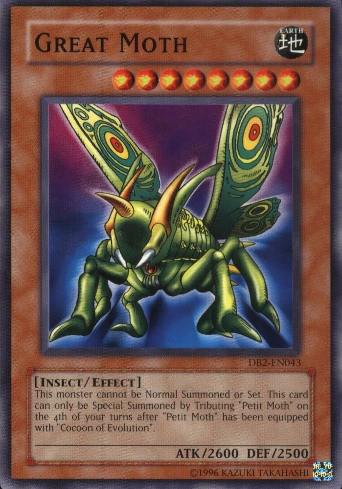 Great Moth [DB2-EN043] Common Yu-Gi-Oh!