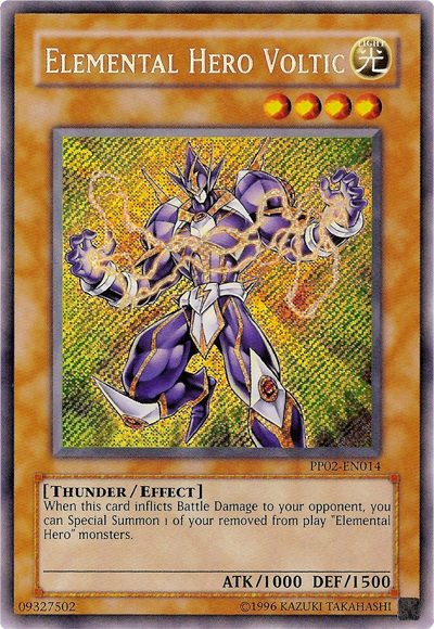Elemental Hero Voltic [PP02-EN014] Secret Rare Yu-Gi-Oh!