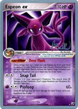 Espeon ex (102/115) (Eeveelutions - Jimmy Ballard) [World Championships 2006] Pokémon