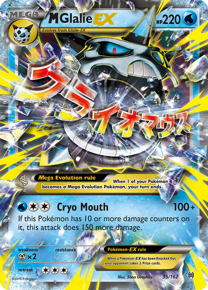 M Glalie EX (35/162) [XY: BREAKthrough] Pokémon
