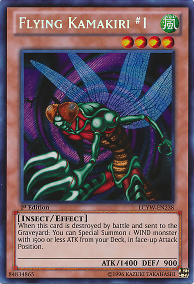 Flying Kamakiri #1 [LCYW-EN238] Secret Rare Yu-Gi-Oh!