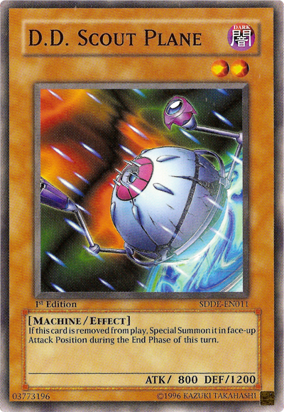 D.D. Scout Plane [SDDE-EN011] Common Yu-Gi-Oh!