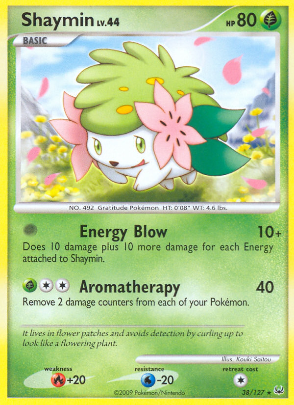 Shaymin (38/127) [Platinum: Base Set] Pokémon