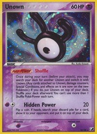 Unown (W) (W/28) [EX: Unseen Forces] Pokémon