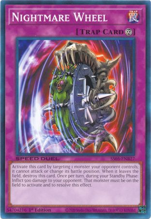 Nightmare Wheel [SS05-ENB27] Common Yu-Gi-Oh!