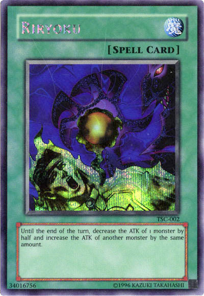 Riryoku (The Sacred Cards) [TSC-002] Secret Rare Yu-Gi-Oh!