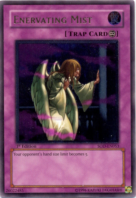 Enervating Mist [SOD-EN053] Ultimate Rare Yu-Gi-Oh!