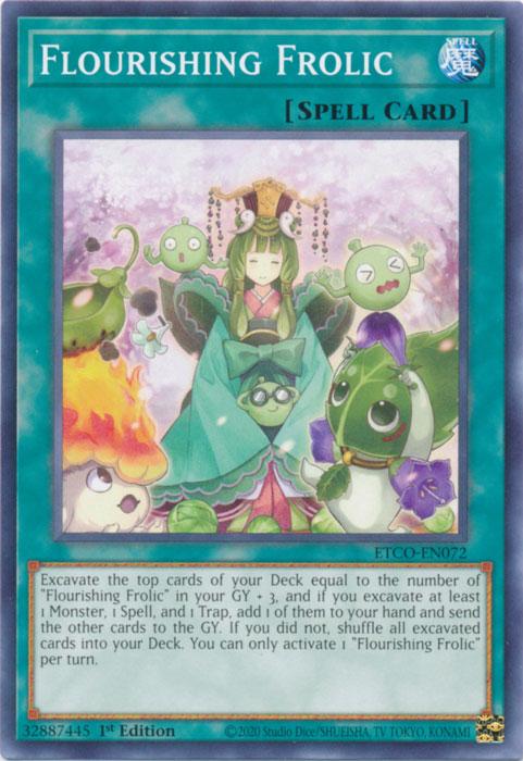 Flourishing Frolic [ETCO-EN072] Common Yu-Gi-Oh!