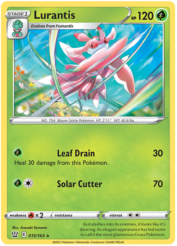 Lurantis (015/163) [Sword & Shield: Battle Styles] Pokémon