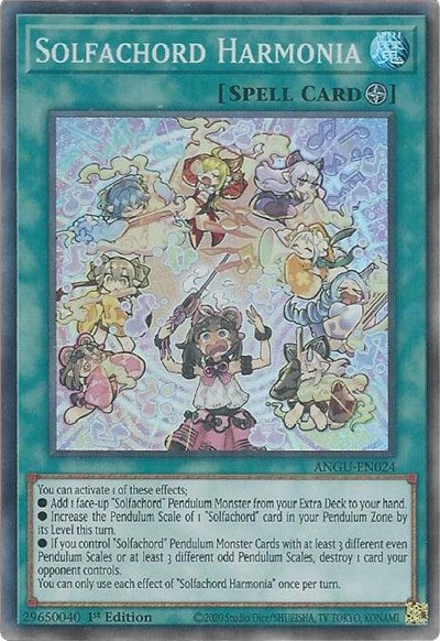 Solfachord Harmonia (Super Rare) [ANGU-EN024] Super Rare Yu-Gi-Oh!