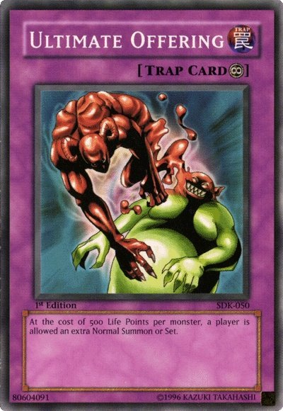 Ultimate Offering [SDK-050] Common Yu-Gi-Oh!