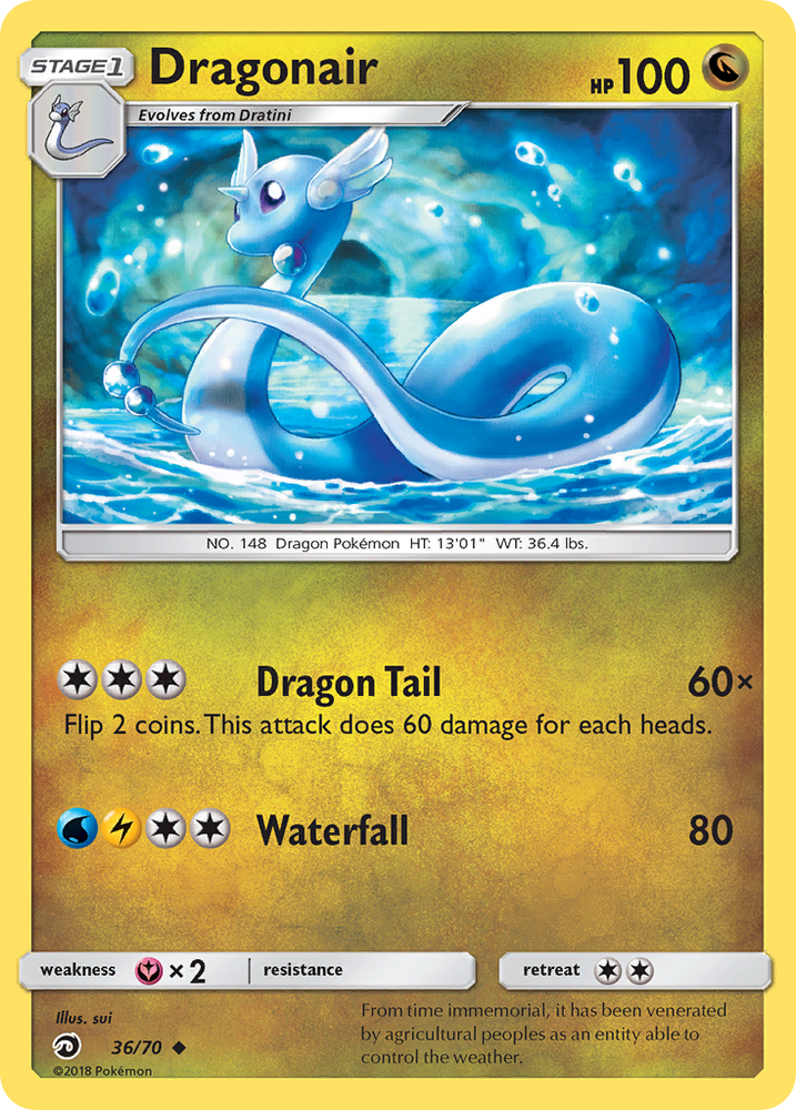 Dragonair (36/70) [Sun & Moon: Dragon Majesty] Pokémon