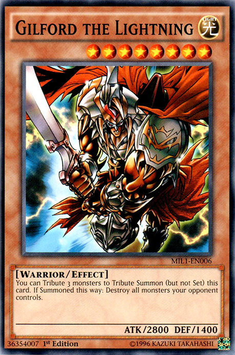 Gilford the Lightning [MIL1-EN006] Common Yu-Gi-Oh!