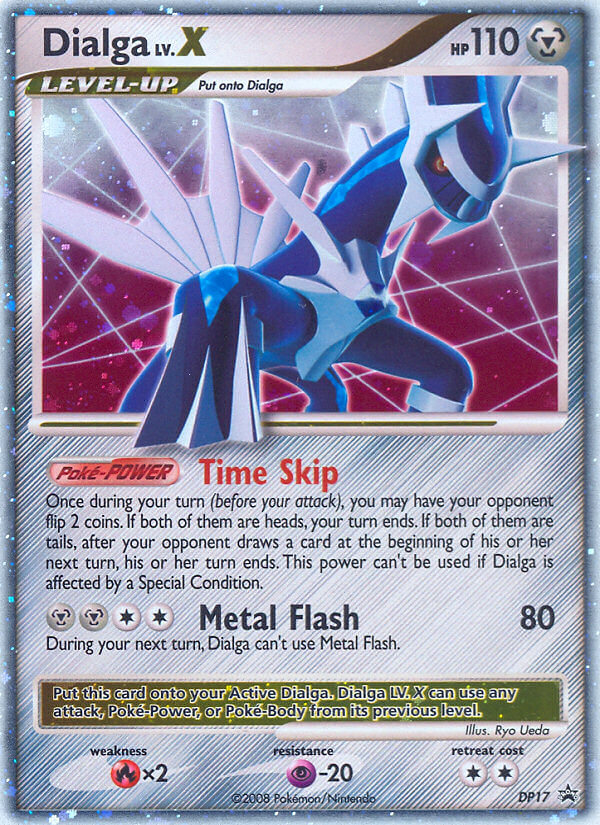Dialga LV.X (DP17) [Diamond & Pearl: Black Star Promos] Pokémon