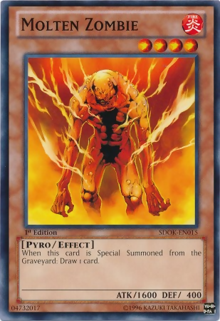 Molten Zombie [SDOK-EN015] Common Yu-Gi-Oh!