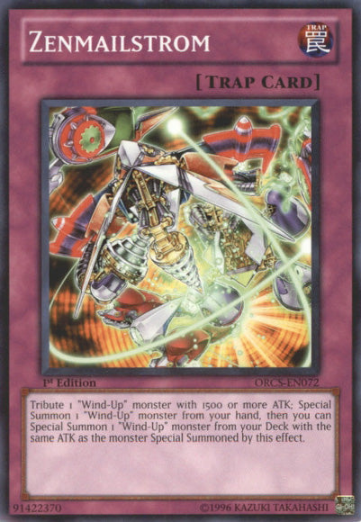 Zenmailstrom [ORCS-EN072] Common Yu-Gi-Oh!