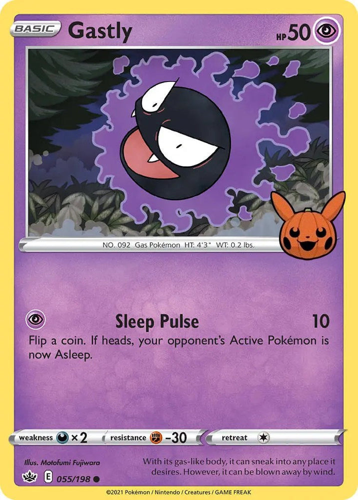 Gastly (055/198) [Trick or Trade] Pokémon