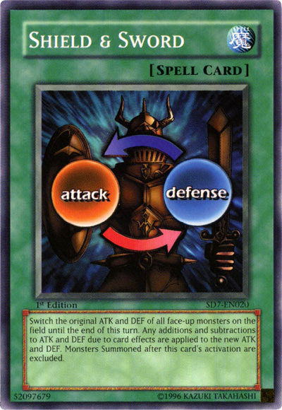 Shield & Sword [SD7-EN020] Common Yu-Gi-Oh!